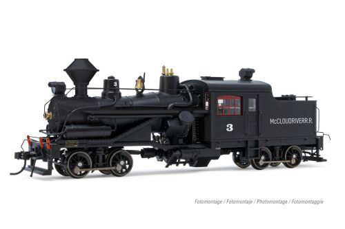 Rivarossi HR2946 McCloud River Railroad 3 2-truck Heisler Dampflokomotive